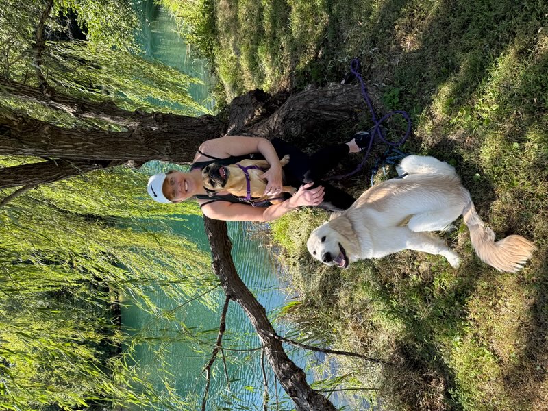 Carey Hitchcock outdoors in a relaxed personal photo